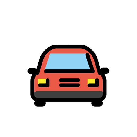 Oncoming Automobile Emoji Clipart Free Download Transparent Png