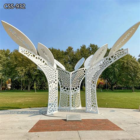 Large Metal Tree Sculpture Outdoor Landmark Youfine Sculpture