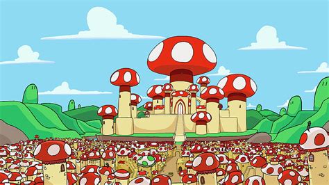 The Mushroom Kingdom Theme For The Space Following The Meeting Rooms