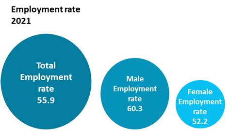 employment rate by sex 2021 central bureau of statistics