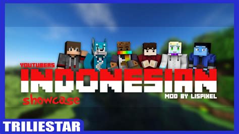 Ytber Indonesia Di Minecraft Youtubers Indonesia Mod Minecraft Mod