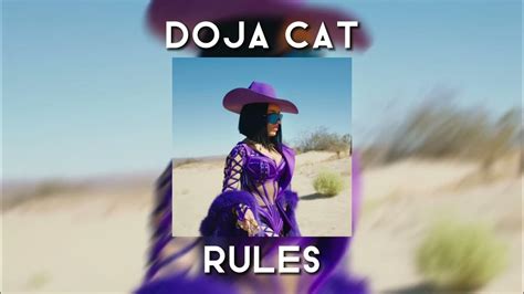 Sped Up Doja Cat Rules Youtube