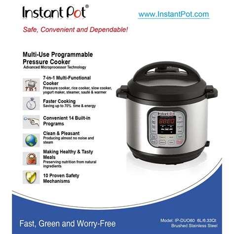 Instant Pot 7 In 1 Multi Functional Pressure Cooker And Reviews Wayfair