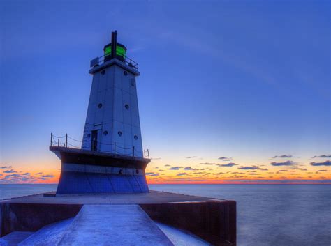 Ludington Michigan Lighthouse Photograph By Twenty Two North