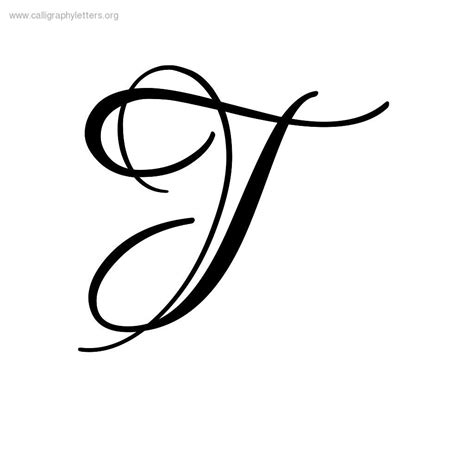 Terrific fancy letter t images. calligraphyletters.org letter-downloads loversquarrel ...