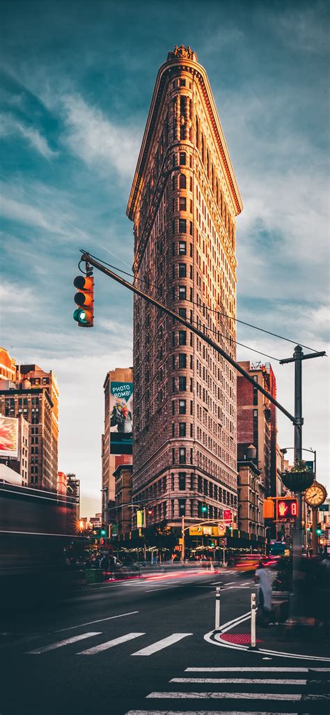 Flatiron Building New York United States Iphone X Wallpapers Free Download