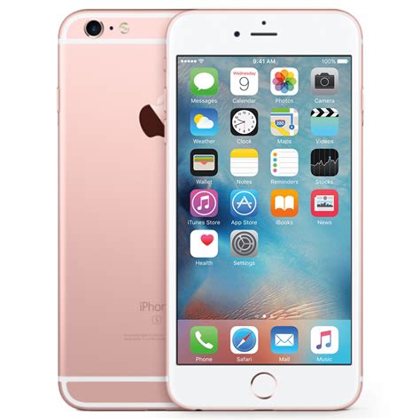 Apple Iphone 6s 128gb Rosa Olåst Begagnad B Grade Marinex