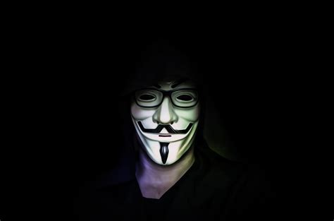 anonymus hacker computer 4k hd mask hd wallpaper