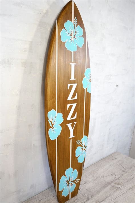 Surfboard Wall Art Custom Design Decorative Surf Board Etsy