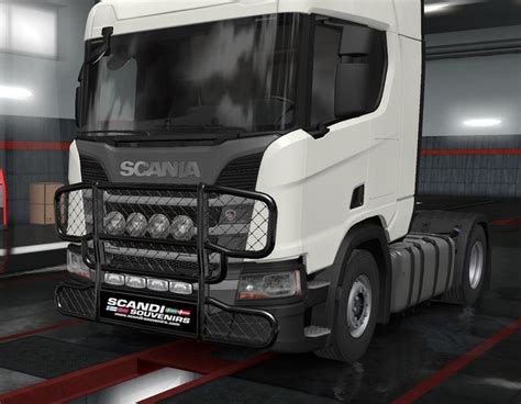 Ets Bullbar With Lightbox For Next Gen Scania V X V Scania Mod F R Eurotruck