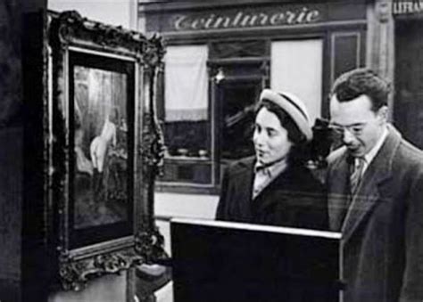 Robert Doisneau An Oblique Look In Front Of The Romis Shop Rue De