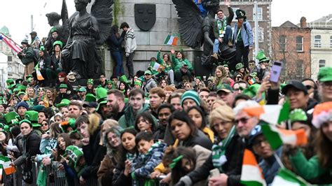 St Patricks Festival Sees Huge Crowds In Dublin