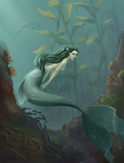 Under The Sea Katerina V On Artstation At Artwork Xzdz04 Fantasy