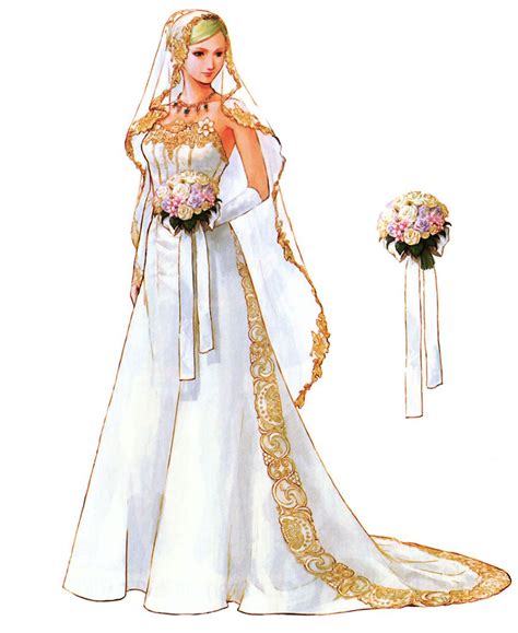 Aya Brea Parasite Eve The 3rd Birthday Tetsuya Nomura Wedding Dress