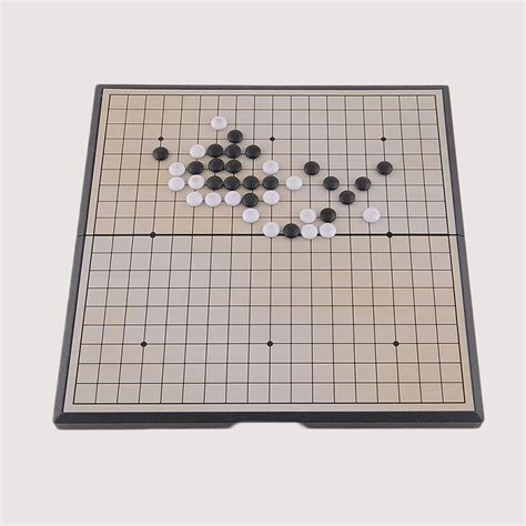 Foldbart Game Of Go Go Brætspil Weiqi Baduk Fuld Sæt 19 X 19