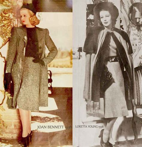 1930s Fashion More Fall Styles 1938 Glamourdaze