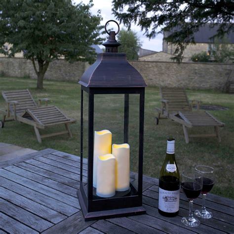 The 20 Best Collection Of Outdoor Lanterns With Led Candles