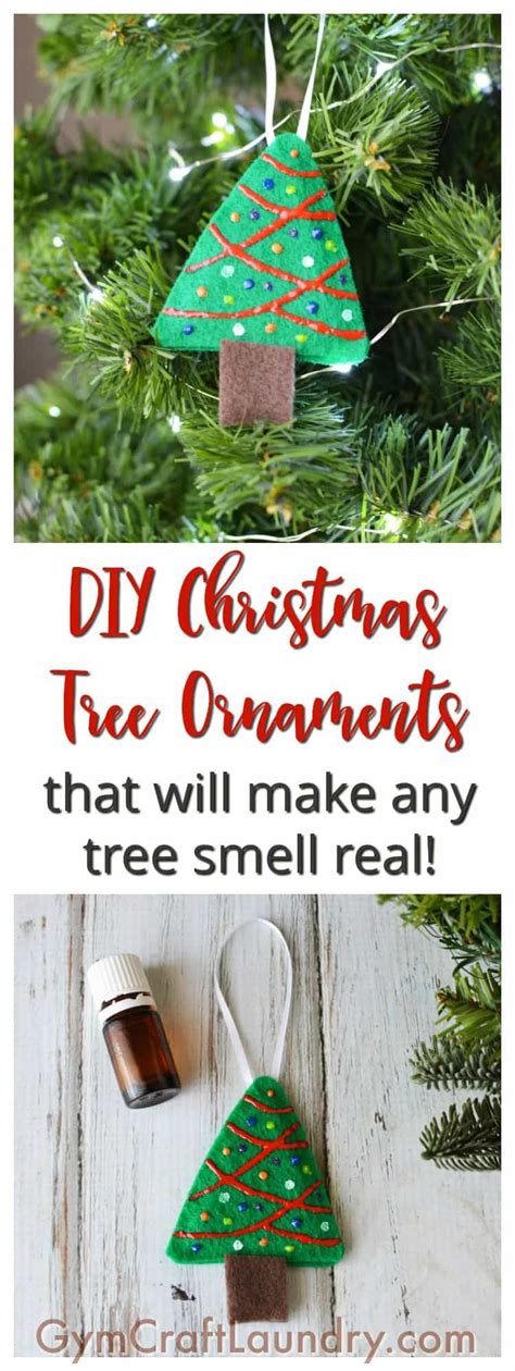 Diy Scented Christmas Tree Ornaments Holiday Crafts Christmas