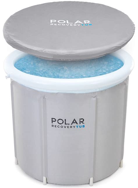 Polar Recovery Tub Large Outdoor Portable Ice Bath For Adults Up To