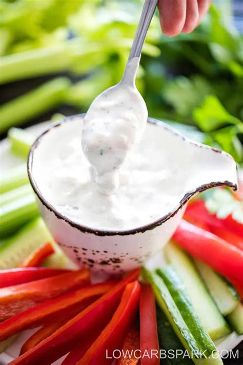 The Best Homemade Chunky Blue Cheese Dressing Keto Low Carb