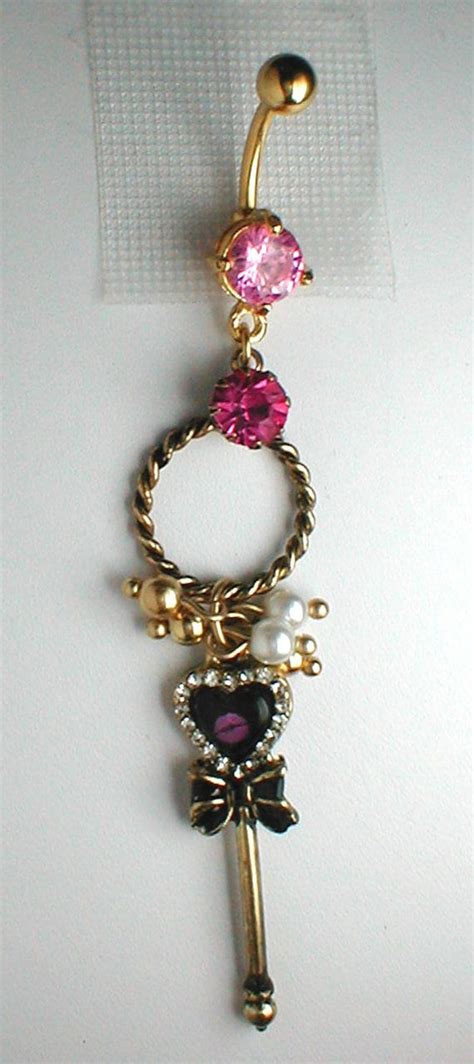 Unique Belly Ring Key From Engagement Series By Pondgazer2004 Who Says