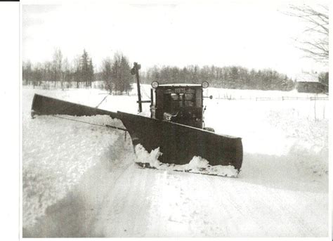 Wing Plow Upper Pennisula 1920s Snow Plow Truck Plow Truck Snow
