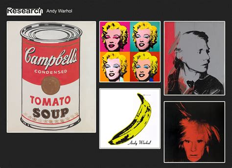 Research Andy Warhol Andy Warhol Warhol Andy