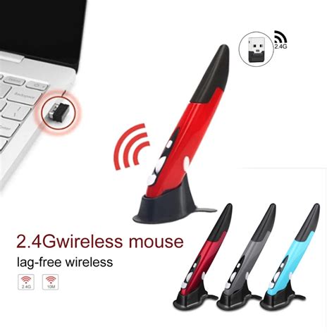 Universal 24ghz Usb Wireless Mouse Optical Pen Mouse Laser Pointer