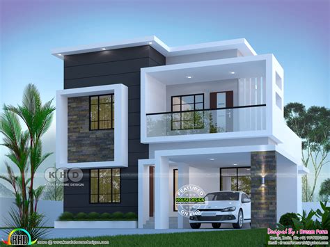 3 Bedroom 1800 Sqft Modern Home Design Kerala Home Design And Floor