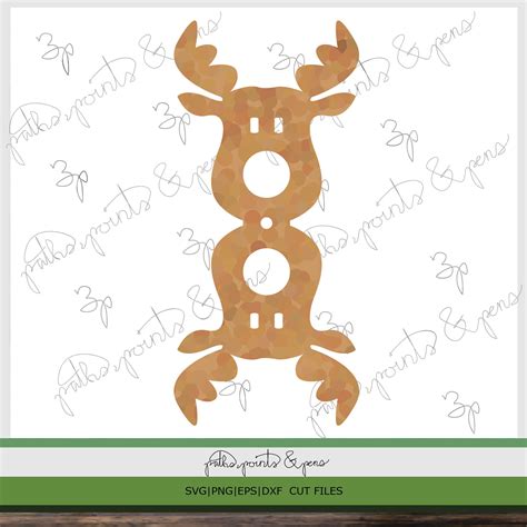 Rudolph The Reindeer Lollipop Lindt Chocolate Christmas Etsy