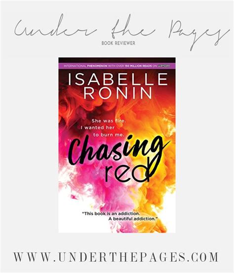 Review: Chasing Red by Isabelle Ronin #review #bookreview #
