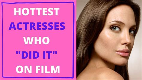 5 Hottest Actresses Who Actually Did It On Screen Youtube
