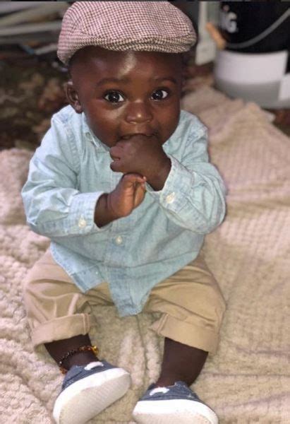 9 Months Old Baby Becomes A Sensation With His Black Beauty Women