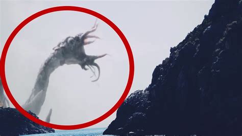 Unbelievable Giant Sea Creatures Caught On Camera Youtube