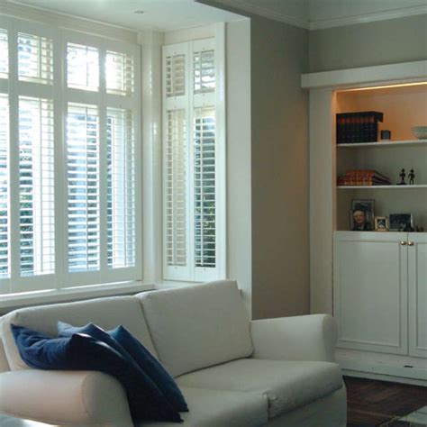 Bay Window Shutters Winchester Hampshire The Great Shutter Co