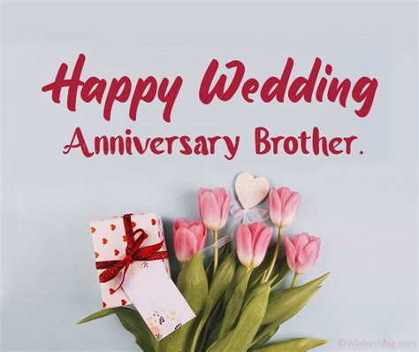 100 Wedding Anniversary Wishes For Brother Wishesmsg