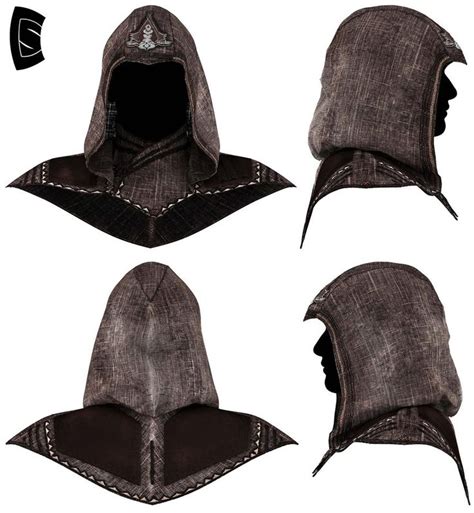 This Is The Hood Of The Assassin Aguilar De Nerha Created With Marvelous Designer Zbrush And