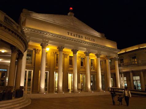 Teatro Solís Montevideo Uruguai Uruguai Montevideo Viagem Turismo