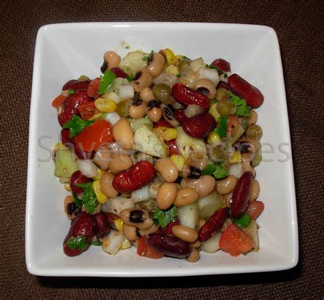Shvetas Recipes Celebrating Health High Protein Bean Salad