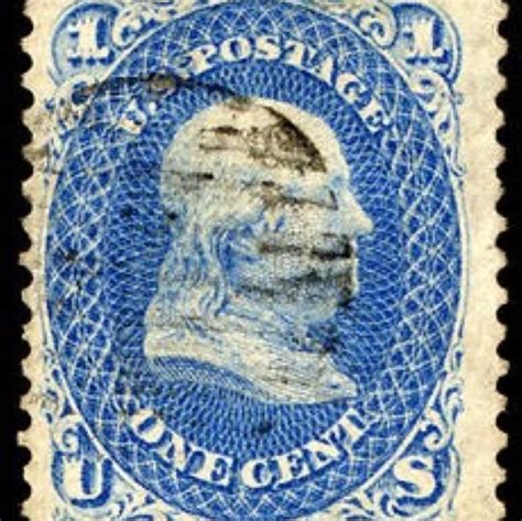 Benjamin Franklin Z Grill Postage Stamp Collecting Postage Stamp Art