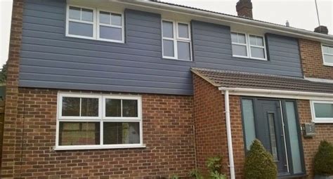 Grey House Cladding And Front Doors External Wall Cladding Projects