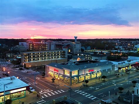 The Streets Of Virginia Beach In The Evening Photograph By Zana Hamed