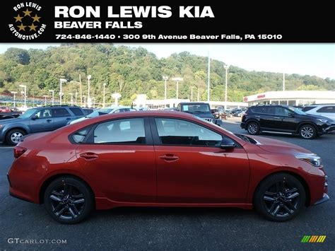 2020 Fire Orange Kia Forte Gt Line 135068433 Car