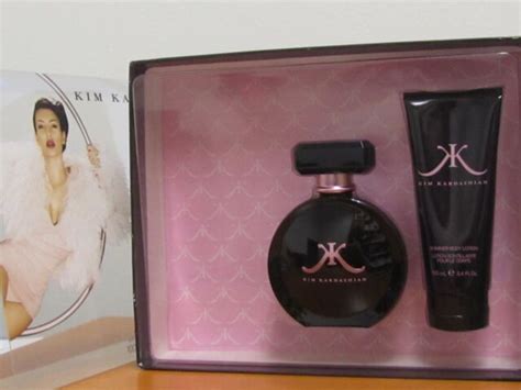Vintage Kim Kardashian Perfume Women Set 3 4 Oz Edp Spray 3 4 Oz Body Lotion Ebay