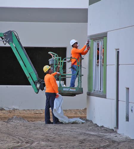 Custom Exterior Finishes Construction On Commercial Buildings