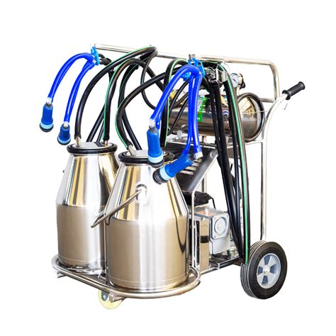 25l Electric Cow Milking Machine 1440rpm Milker Portable Milker Small Dairy Plant Use Sale