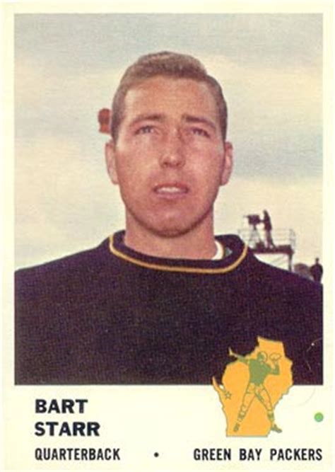Attain football trading cards of your beloved players like tom brady and antonio gates and bart starr. 1961 Fleer Bart Starr #88 Football - VCP Price Guide