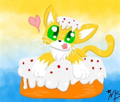 Such Amazing Art Of Stampy Cat Minecraft Stampy Cats Anime