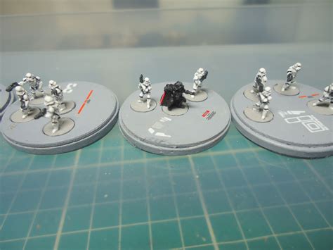 Stormtroopers And Darth Vader 6mm Minipainting