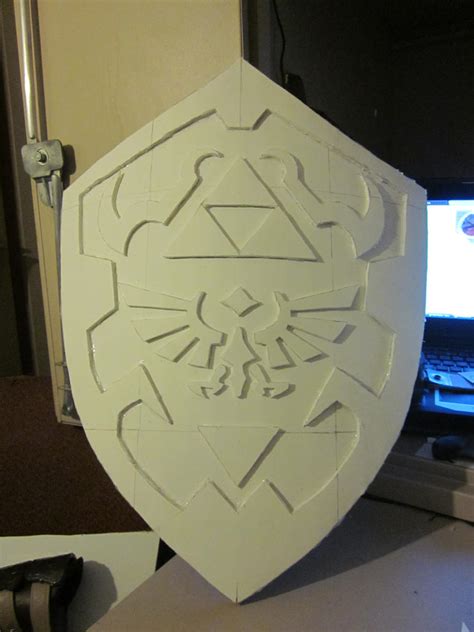 Hylian Shield Ready For Paint By Scarlet Impaler On Deviantart